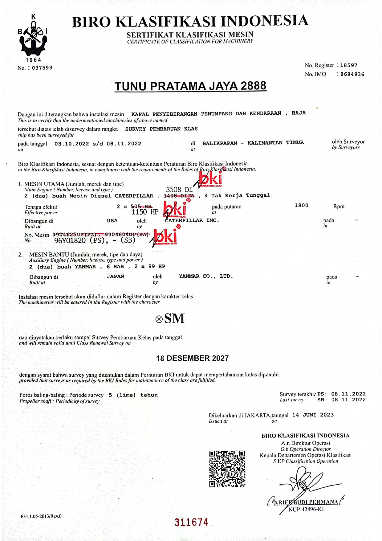 Sertifikat Kelaikan Teknis